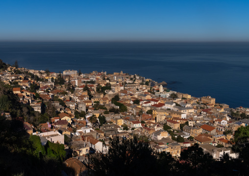 Old houses on the coast, North Africa, Algiers, Algeria