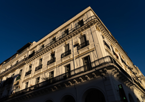 Old french colonial buildings, North Africa, Algiers, Algeria