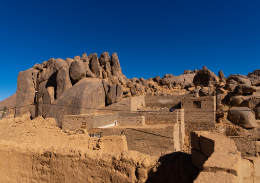 Ksar Zelouaz old town, North Africa, Djanet, Algeria