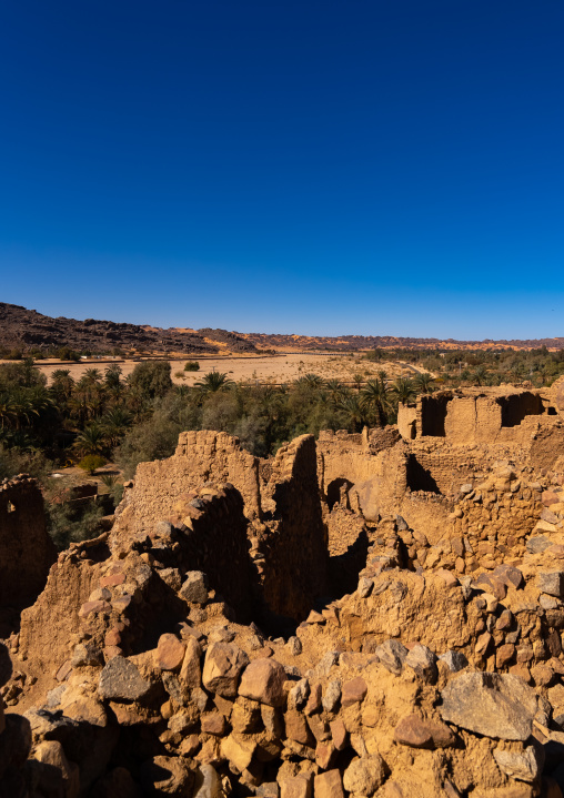 Ksar Zelouaz old town, North Africa, Djanet, Algeria