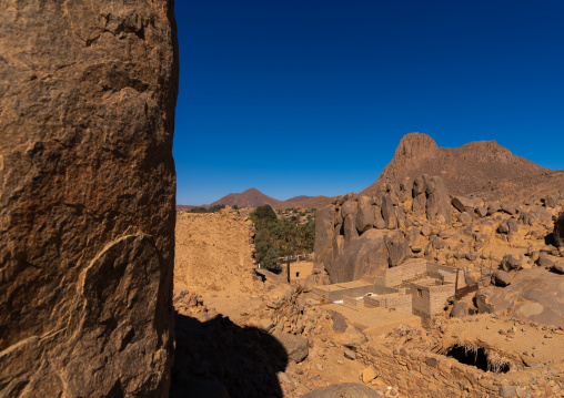 Ksar Zelouaz old town, North Africa, Djanet, Algeria