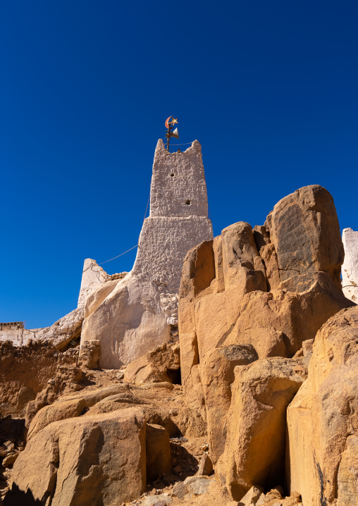 Ksar Zelouaz old mosque, North Africa, Djanet, Algeria