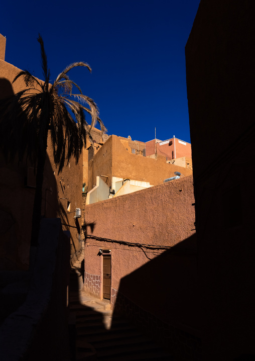 Old houses in Ksar El Atteuf, North Africa, Ghardaia, Algeria