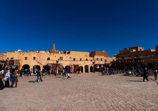 Market square, North Africa, Ghardaia, Algeria