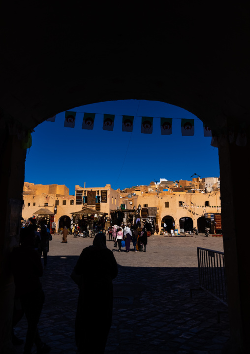 Market square, North Africa, Ghardaia, Algeria