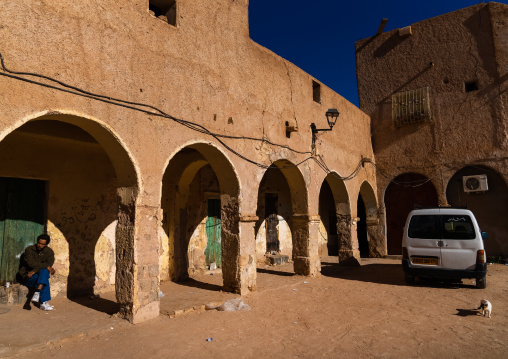 Market place in a Ksar, North Africa, Metlili, Algeria