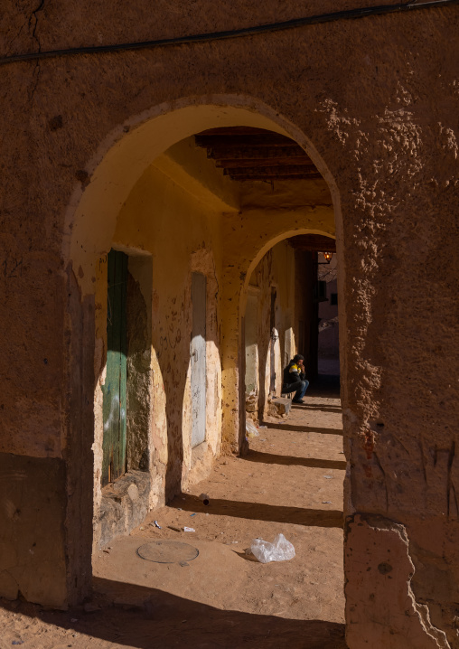 Market place in a Ksar, North Africa, Metlili, Algeria