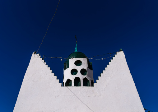 White mausoleum of a saint, North Africa, Metlili, Algeria