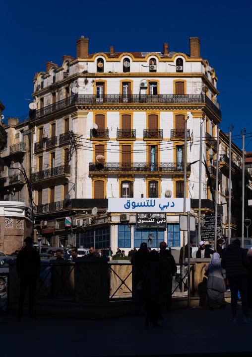 Old french colonial buildings, North Africa, Constantine, Algeria