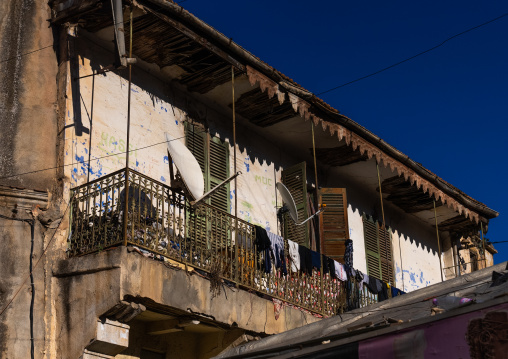 Old french colonial building, North Africa, Constantine, Algeria