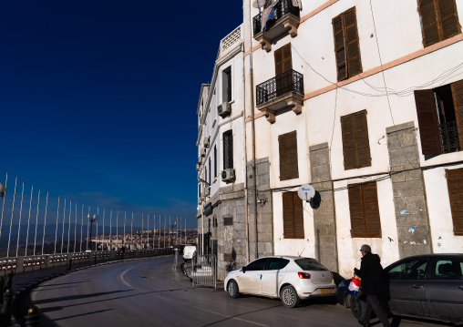 Old french colonial building, North Africa, Constantine, Algeria