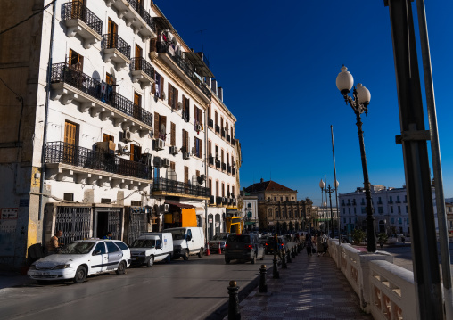 Old french colonial buildings, North Africa, Constantine, Algeria