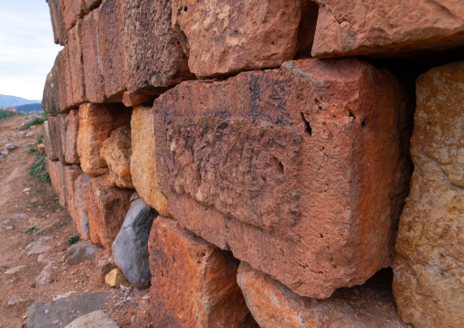 Byzantine fortifications in Tiddis Roman Ruins, North Africa, Bni Hamden, Algeria