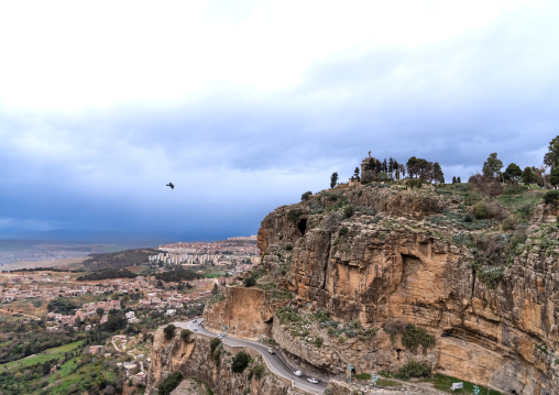 Elevated view over the town, North Africa, Constantine, Algeria