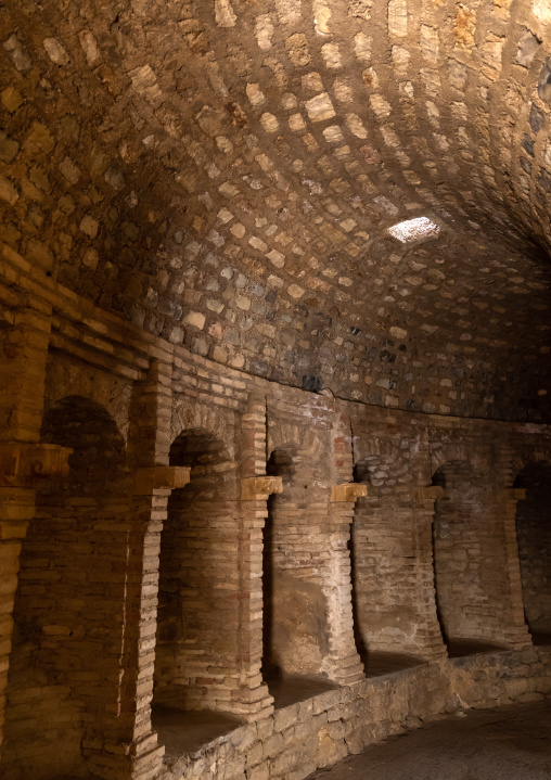 Baptistery in the Roman ruins, North Africa, Djemila, Algeria