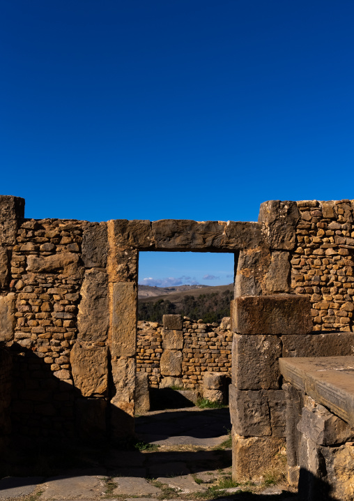 The Roman ruins of Djemila, North Africa, Djemila, Algeria