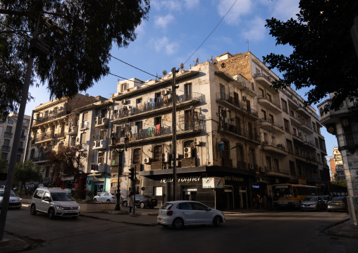 Old french colonial building, North Africa, Oran, Algeria