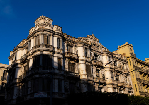 Old french colonial building, North Africa, Oran, Algeria