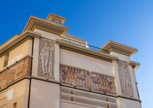 Old colonial french building, North Africa, Oran, Algeria