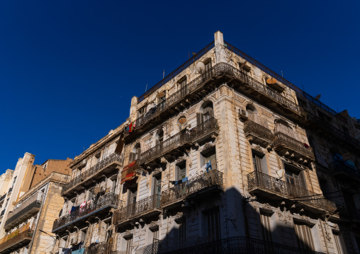 Old french colonial building, North Africa, Oran, Algeria