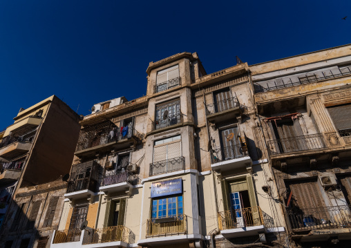 Old french colonial building, North Africa, Oran, Algeria