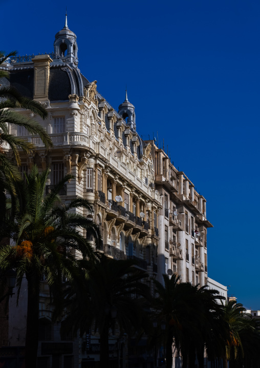 Old colonial french building, North Africa, Oran, Algeria