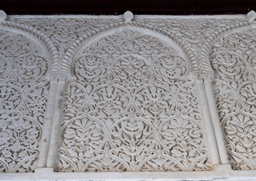 Chateau Neuf fort gypsum decoration, North Africa, Oran, Algeria