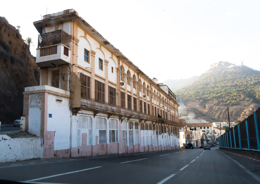 Old french colonial building, North Africa, Oran, Algeria