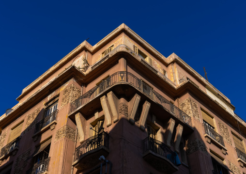 Old french colonial building, North Africa, Oran, Algeria