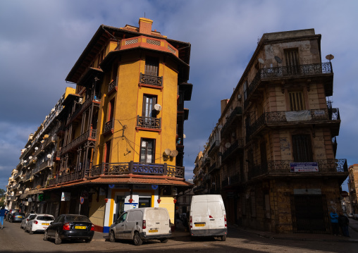 Old french colonial building, North Africa, Oran, Algeria