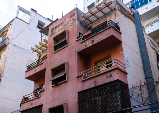 Old french colonial building, North Africa, Oran, Algeria