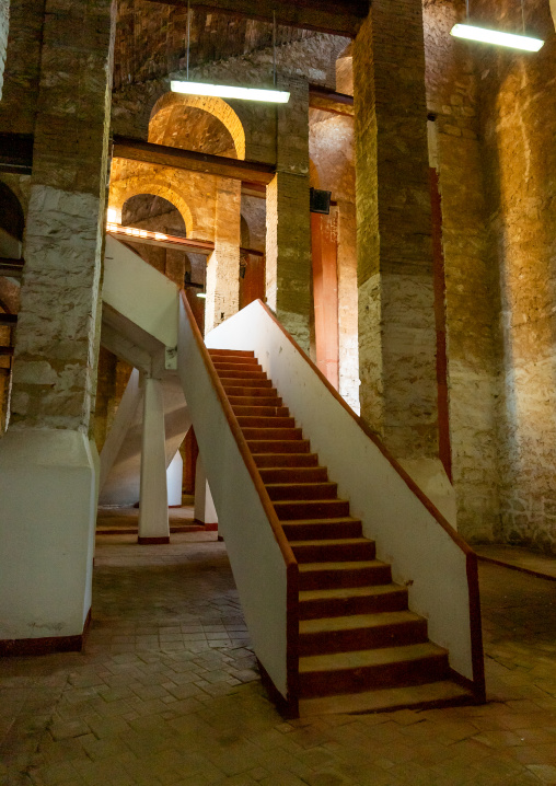 Arena stairs leading to the rows, North Africa, Oran, Algeria