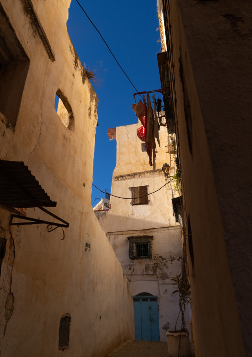 Old buildings in the Casbah, North Africa, Algiers, Algeria