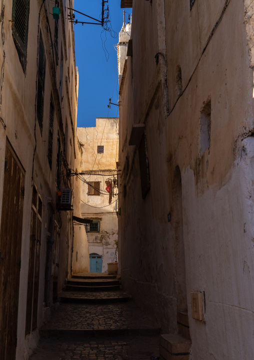 Old buildings in the Casbah, North Africa, Algiers, Algeria