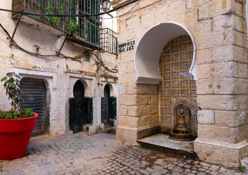 Fountain in the Casbah, North Africa, Algiers, Algeria