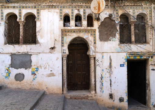 Old ottoman house in the Casbah, North Africa, Algiers, Algeria