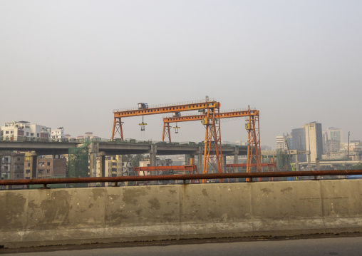 Construction of Dhaka Bypass Expressway in the city center, Dhaka Division, Dhaka, Bangladesh