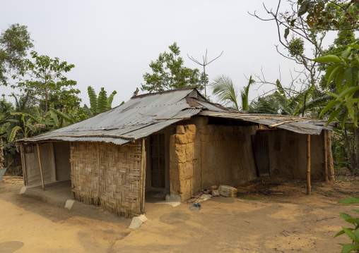 Khasi tribe house in the forest, Sylhet Division, Kamalganj, Bangladesh