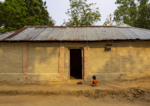 Khasi tribe house in the forest, Sylhet Division, Kamalganj, Bangladesh