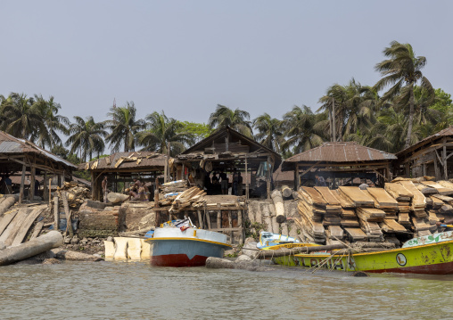 Timber market, Barisal Division, Nesarabad, Bangladesh