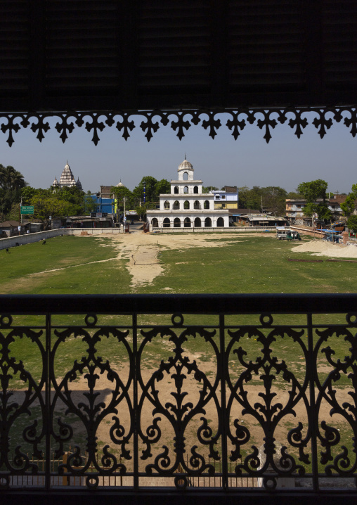 View from Puthia Rajbari palace, Rajshahi Division, Puthia, Bangladesh