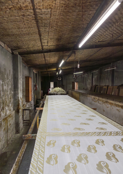 Empty blockprinting factory, Rajshahi Division, Rajshahi, Bangladesh