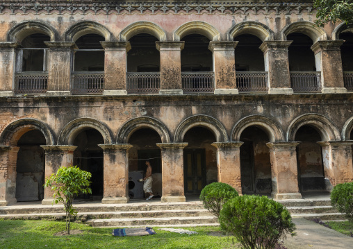 Heritage houses inside Balihati Palace, Dhaka Division, Saturia, Bangladesh