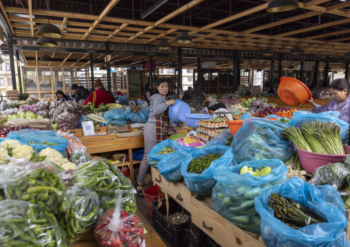 Kaja Throm Centenary Farmers Market, Chang Gewog, Thimphu, Bhutan