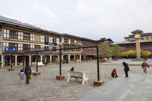 Clock tower square, Chang Gewog, Thimphu, Bhutan