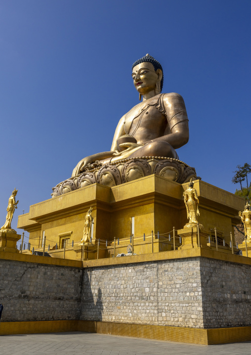 The statue of Buddha Dordenma, Thimphu, Kuenselphodrang, Bhutan