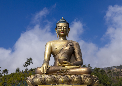 The statue of Buddha Dordenma, Thimphu, Kuenselphodrang, Bhutan