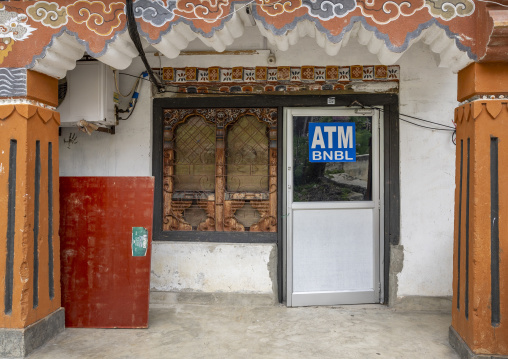 Atm machine, Trongsa District, Trongsa, Bhutan