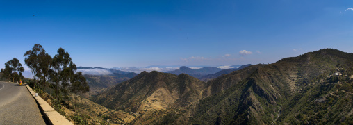 Asmara to Massawa road panorama, Central Region, Asmara, Eritrea