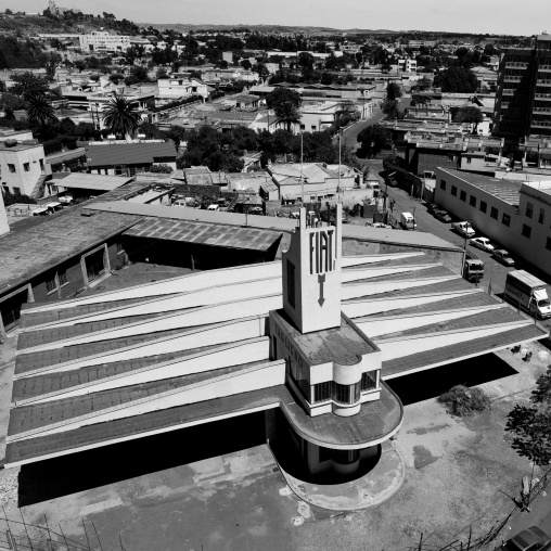 Fiat tagliero garage and service station, Central Region, Asmara, Eritrea